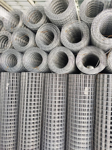 Сетка сварная ячейка 12,5х25 толщина 1,6 мм 1х50 м